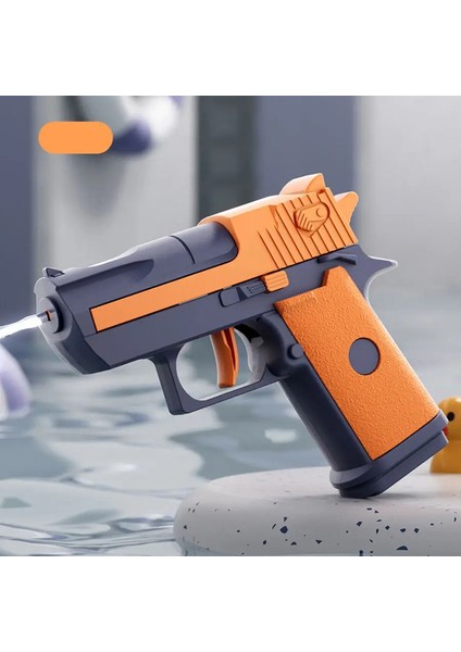 Çocuklar Yaz Mini Çöl Kartal Mekanik Sürekli Ateşleme Su Tabancası Küçük Tabanca Açık Plaj Havuz Oyuncakları Su Ları Hediye Scolor: Kırmızı (Yurt Dışından)