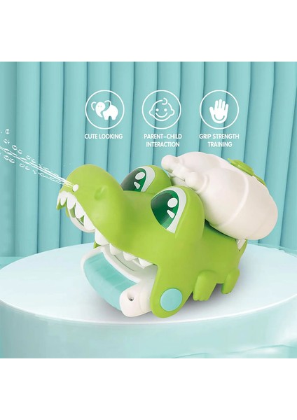 Çocuk Bilek Su Tabancası, Sevimli Hayvan Su Tabancası, Erkekler ve Kızlar Yaz Suyunda Serinlik Oyuncakları Oynuyor Suncolor: 1 Adet Turuncu (Yurt Dışından)