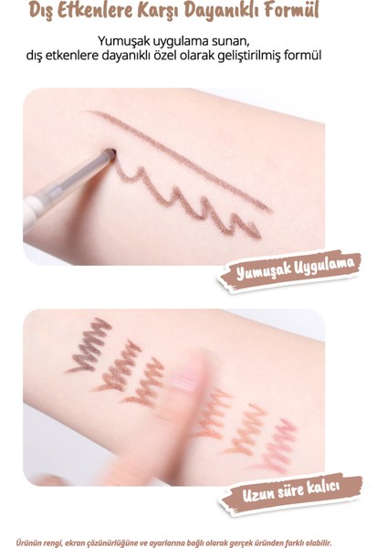 Suya Dayanıklı, Kolay Kullanım Sunan Göz Kalemi Perıpera Speedy Pencil Liner (7 Under Taro)