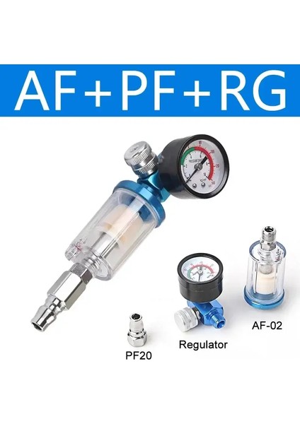 1/5pcs Kompresör Sprey Boya Tabancası Aracı Basınç Parçaları Için Avrupa Stili 1/4 '' Su Yağı Ayırıcı Hava Filtresi Nem Trapcolor: Af W Pf W Rg/spesifikasyon: 1 Pcs (Yurt Dışından)