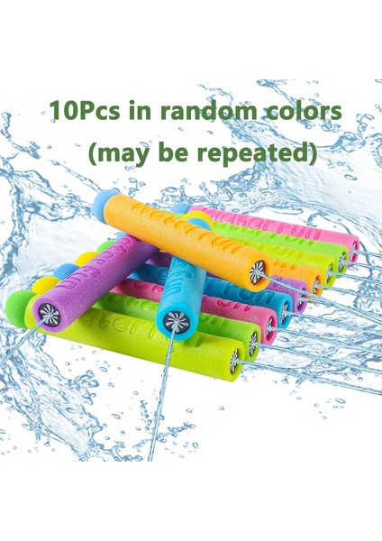 5/10 Adet Çocuklar Için Su Tabancası Yaz Köpük Su Tabakası Su Squirter Soaker Blaster Atıcı Açık Yüzme Havuzu Plaj Oyunları Toycolor: 5pcs Rastgele Renkler (Yurt Dışından)