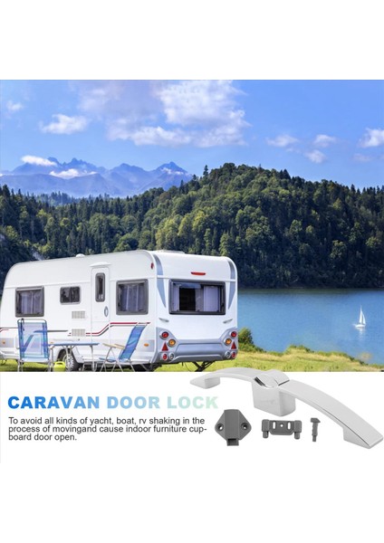 Camper Araba Itme Kilidi Rv Karavan Tekne Dolap Kilitleri Koyu Ev Çekmeci Mandal Düğmesi Kilitleri Mobilya Kapı Kilidi E (Yurt Dışından) fırsatları