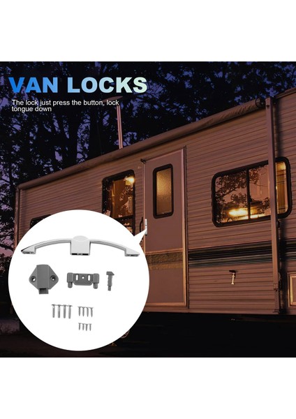 Camper Araba Itme Kilidi Rv Karavan Tekne Dolap Kilitleri Koyu Ev Çekmeci Mandal Düğmesi Kilitleri Mobilya Kapı Kilidi E (Yurt Dışından) indirimleri