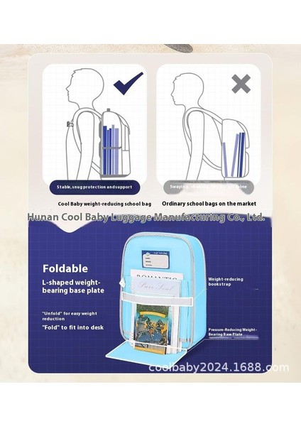 Yeni Okul Çantası Ilkokul Öğrencileri Omurga Koruması 1-3-6 Okul Çantası Erkek Kız Çocuk (Yurt Dışından) fiyatları