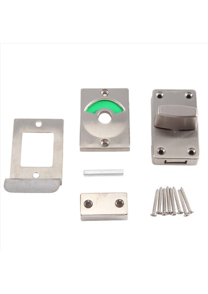 Banyo Tuvalet Wc Göstergesi Gizlilik Ölü Cıvata Kapı Kilit Mandal Boş (Yurt Dışından)