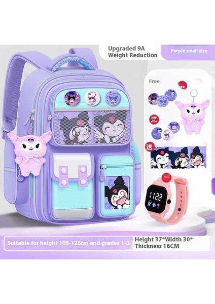 Yeni Okul Çantası Erkek ve Kız Ilkokul Bir, Iki, Üç, Dört, Beş, Altı Sınıflar Büyük Kapasiteli Omurga Koruma Omuz Çantası (Yurt Dışından)