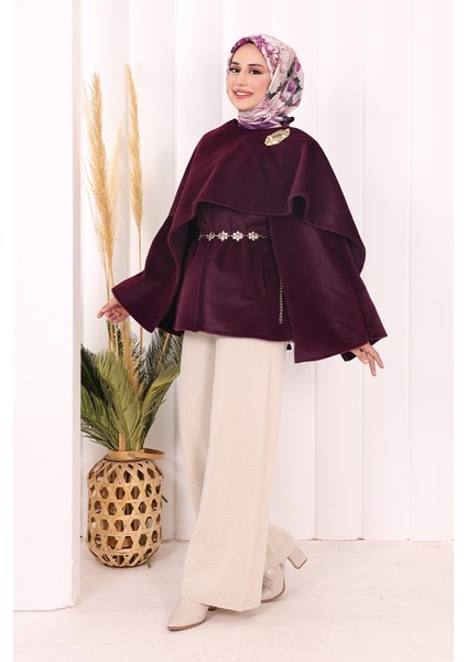 Atkı Detay Panço 70061 Mor modelleri