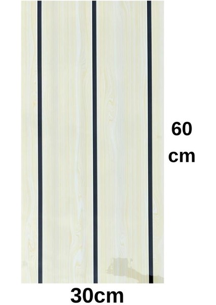 Shiny Krem Lambiri Desenli 60X30CM Yapışkanlı Mutfak Banyo Kaplama Duvar Paneli Kağıdı TX-114 fiyatları