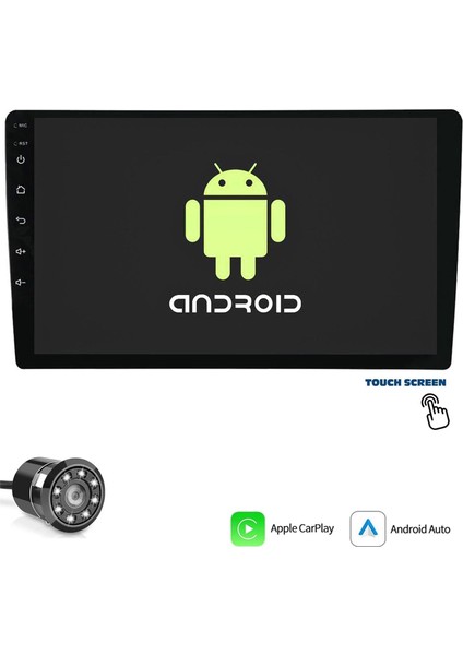 MGX-104 Tablet Multimedya Android 10.1 Inç 4+64GB Carplay Mirrorlink