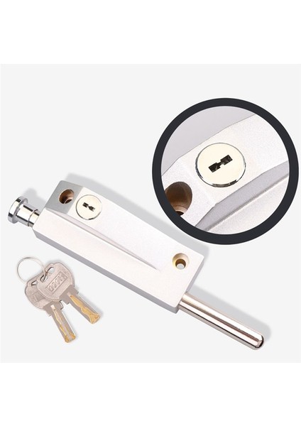 Pencere Cam Veranda Kapıları Için Sürgülü Kapı Kilidi Gümüş Gümüş Yardımcı Güvenlik Kilidi Cam Kapı Kilidi Kilit (Yurt Dışından) indirimleri