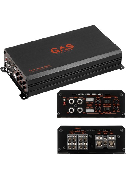 TFP70424V Oto Anfi Stereo 24V 4X70W 4 Kanal