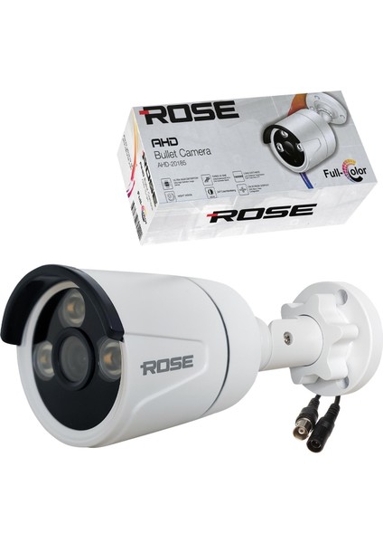 RS-AHD20185 Bullet Ahd Kamera 2mp Renkli Gece Görüş