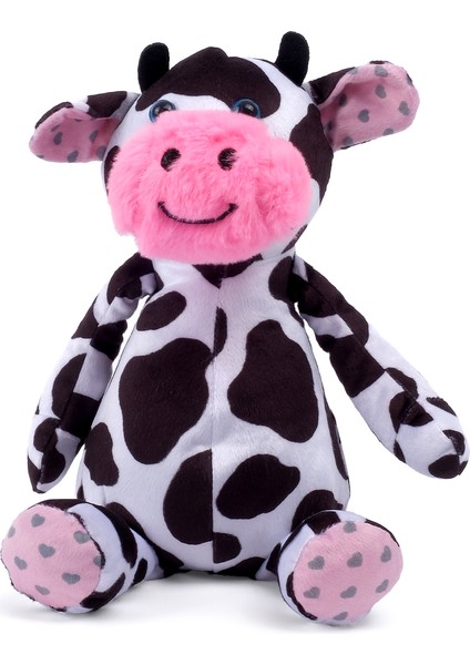 Peluş Inek Sevimli Yumuşak Uyku ve Oyun Arkadaşı Yastık Hediyelik Dekoratif Oyuncak fırsatları