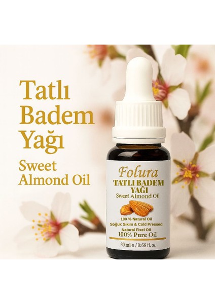 Tatlı Badem Yağı %100 Saf ve Doğal