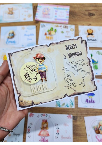 Isme Özel Kişiye Özel Sevimli Korsan Pleksi Doğum Günü Magnet Bebek Magnet Bebek Hediyelik 20 Adet fiyatları
