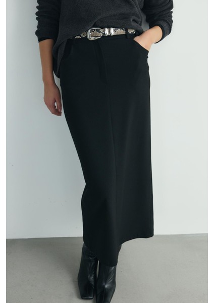 Kahverengi Yılan Desenli Kemer fiyatları