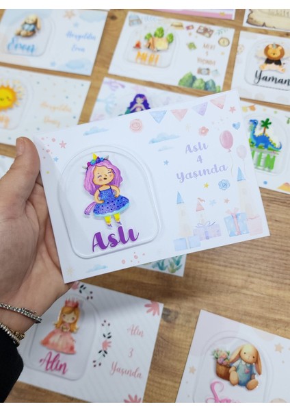 Isme Özel Kişiye Özel Peri Kızı Pleksi Doğum Günü Magnet Bebek Magnet Bebek Hediyelik 20 Adet fiyatları