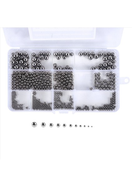 520PCS Hassas Çelik Bilyalı Rulmanlar, 2-8mm Toplar Manyetik Gevşek Bisiklet Yatağı Topları Çeşitliliği Kiti (Yurt Dışından) fiyatları