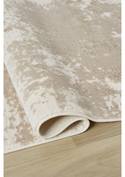 Diva Bej Halı Akrilik Halı Yumuşak Dokulu Salon Oturma Odası Yatak Odası Halısı 0275 modelleri