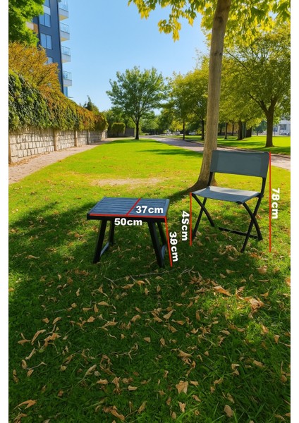 3'lü Katlanabilir Bahçe Piknik Balıkçı Kamp Seti fiyatları