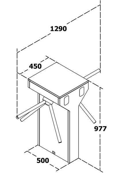 T450 Üç Kollu Elektromekanik Turnike fiyatları