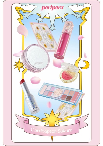 Çok Fonksiyonlu Makyaj Paleti PERIPERA All Take Mood Like Palette (05 Clear Winter) (Cherry Ver)