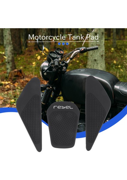 Honda REBEL500 REBEL300 Için Motosiklet Depo Kauçuk Etiketi Depo Pedi (Yurt Dışından) fırsatları