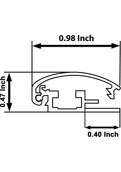 A1 (60X85) Gri Alüminyum Çerçeve Açılır Kapanır Gönye Köşe 25MM 10 Adet indirimleri