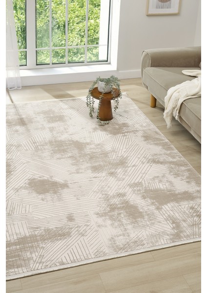 Diva Bej Halı Akrilik Halı Yumuşak Dokulu Salon Oturma Odası Yatak Odası Halısı 0274 fiyatları