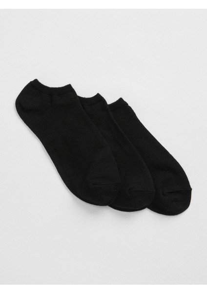 Kadın Siyah Basic Ankle 3'lü Çorap Seti fiyatları