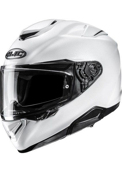 RPHA72 Kapalı Motosiklet Kaskı Parlak Beyaz