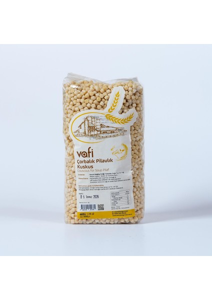 Ev Yapımı Çorbalık Pilavlık Kuskus 500 gr Mg