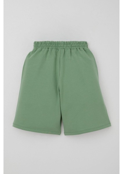 Erkek Çocuk Şortlu Takım Tatil Temalı Palmiye Ağacı Baskılı 5-9 Yaş, Beyaz indirimleri