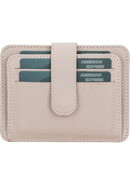 Çok Bölmeli Slim Deri Kartlık BLW019 Erc3 Bej fiyatları