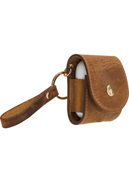 Apple Airpods 2.nesil Uyumlu Deri Kılıf Mai Snap G19 Taba fiyatları