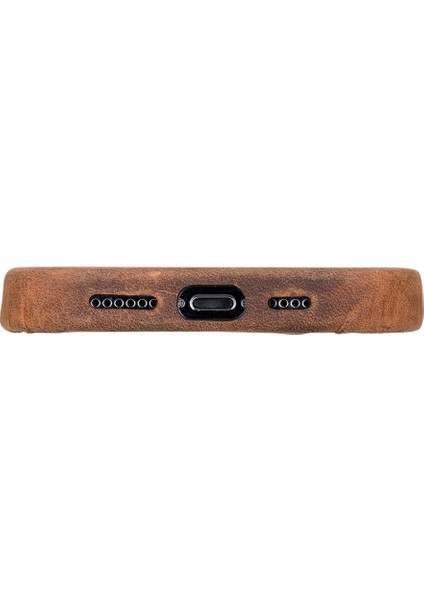 Apple iPhone 13 Pro Max Uyumlu Deri Arka Kapak Rock G2 fırsatları