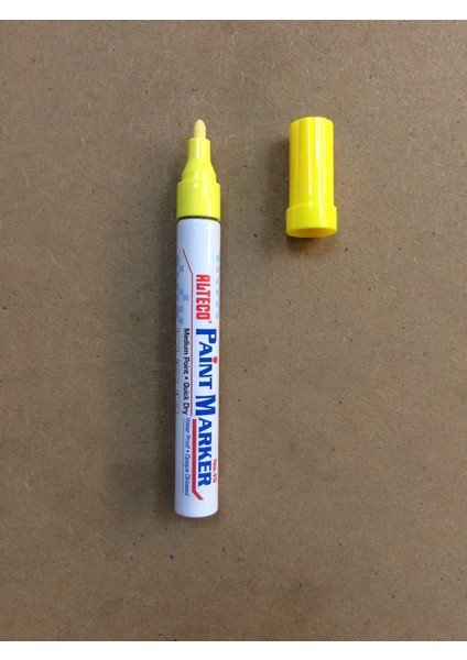 Bilyalı Kalıcı Markör Kalem Metal Seramik Cam Çizik Kalemi