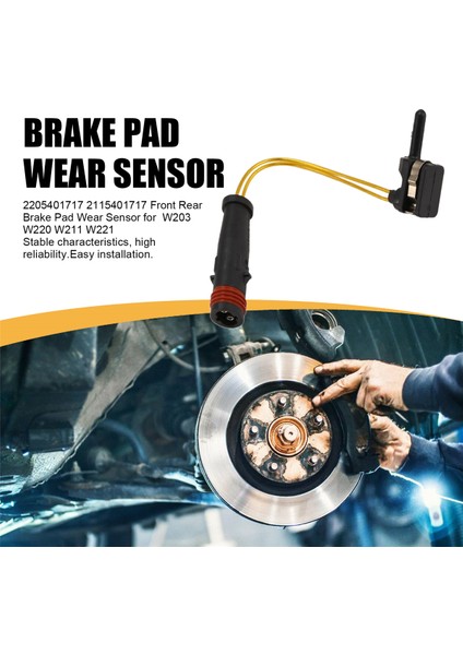 2205401717 2115401717 Ön Arka Fren Balatası Aşınma Sensörü (Yurt Dışından) indirimleri