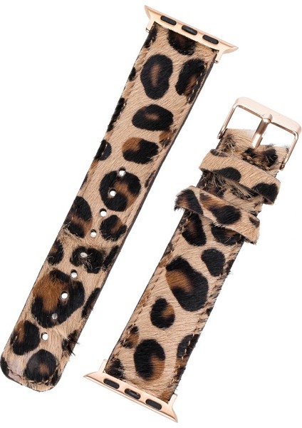 Apple Watch Uyumlu Deri Kordon 42-44-45MM LEO1N modelleri