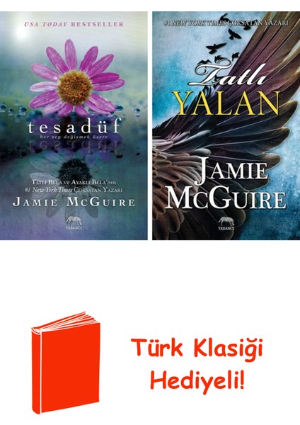 Jamie Mcguire 2 Kitap Seti + Türk Klasiği Hediye