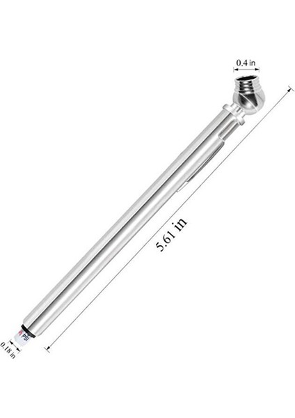 Araba Için 3 Adet Metal Kalem Lastik Basınç Ölçer 5-50 Psı Evrensel (Yurt Dışından) modelleri