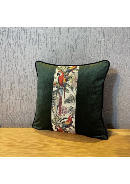 LİDOMA HOME "Verde" Bordür Şerit Detaylı Kırlent 45x45 fiyatları