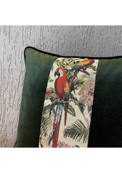 LİDOMA HOME "Verde" Bordür Şerit Detaylı Kırlent 45x45 modelleri