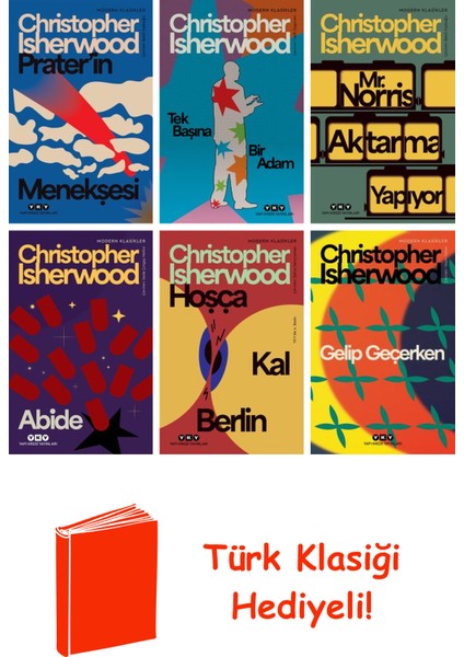 Christopher Isherwood 6 Kitap Seti + Türk Klasiği Hediye