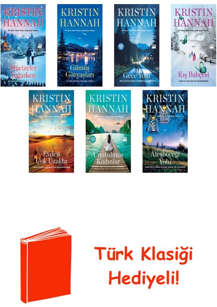 Kristin Hannah 7 Kitap Seti + Türk Klasiği Hediye