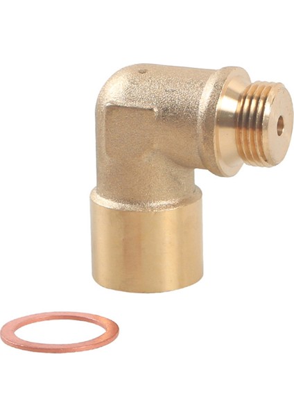 M18X1.5 90 Derece Oksijen Sensörü Uzatıcı Pirinç Oksijen Sensörü (Yurt Dışından)