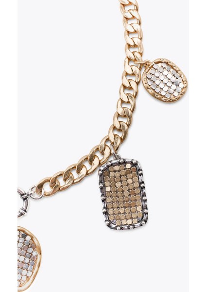 Çoklu Madalyon Charm Kolye fiyatları