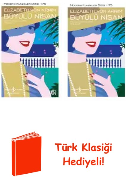 Elizabeth Von Arnim 2 Kitap Seti + Türk Klasiği Hediye