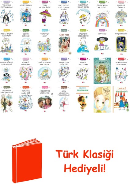 Sevim Ak 28 Kitap Seti + Türk Klasiği Hediye