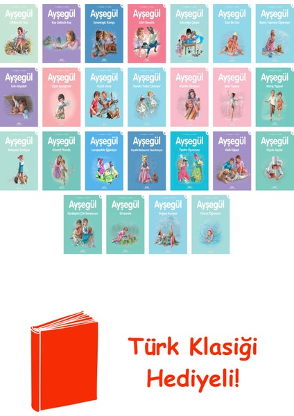 Gilbert Delahaye 25 Kitap Seti + Türk Klasiği Hediye